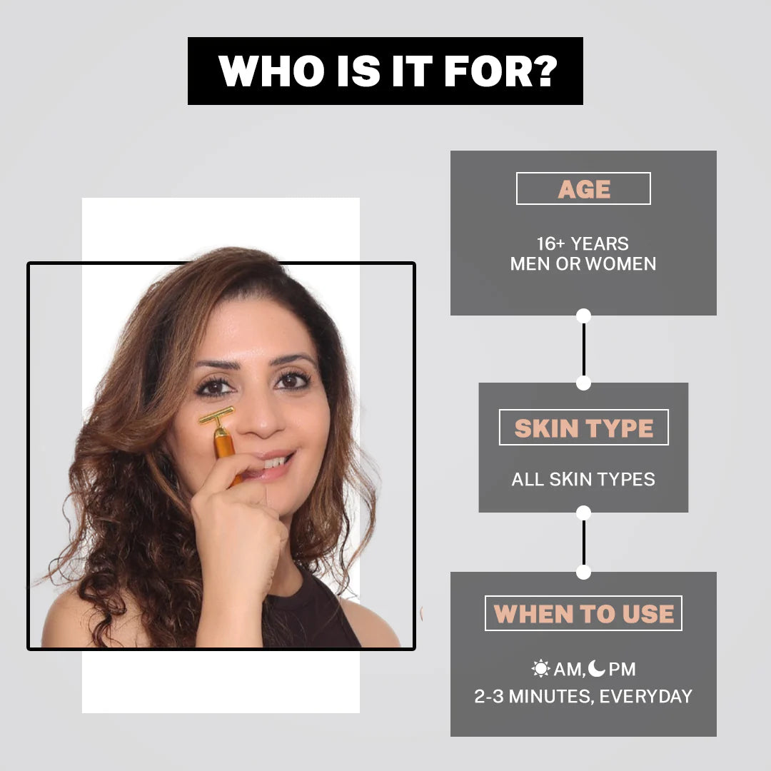 CalmCoterie Opulence 24K Beauty Wand