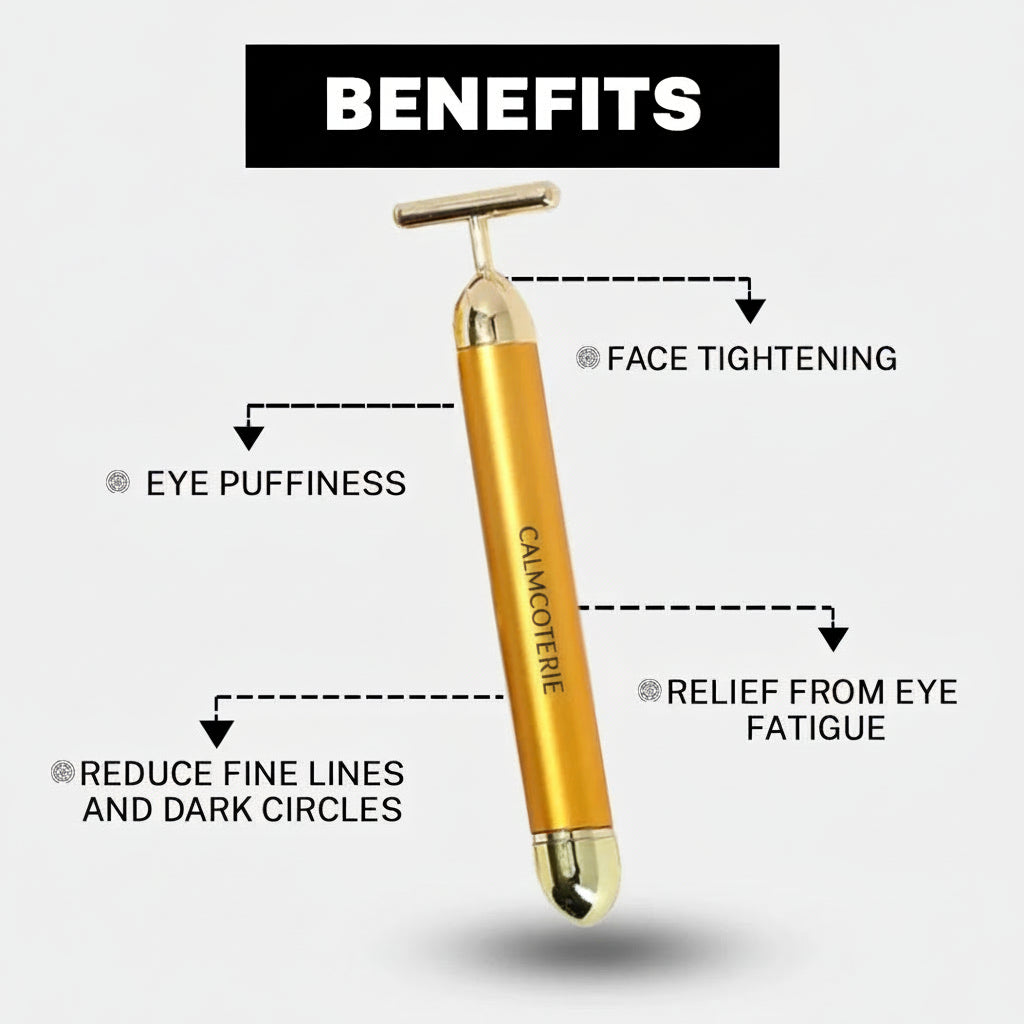 CalmCoterie Opulence 24K Beauty Wand