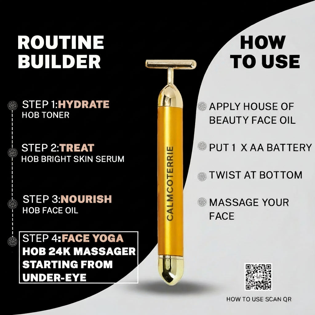 CalmCoterie Opulence 24K Beauty Wand