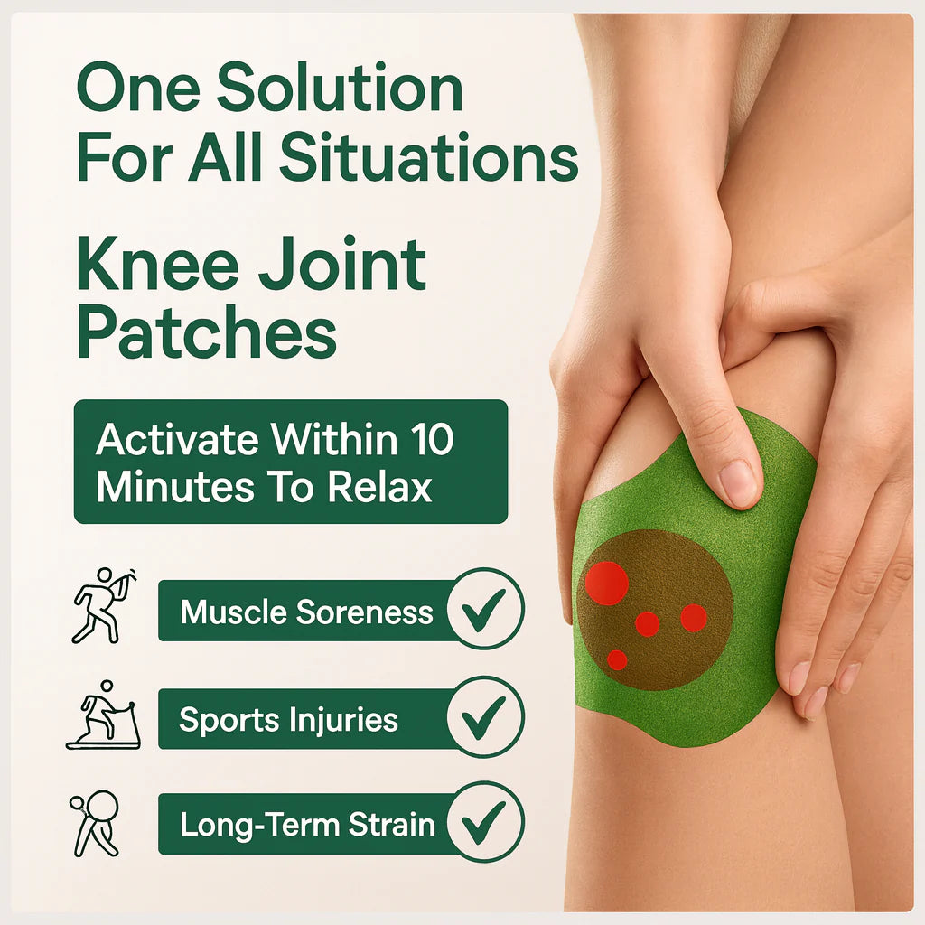 Herbal Self-Heating Knee Patches – 10/20/30 Pack
