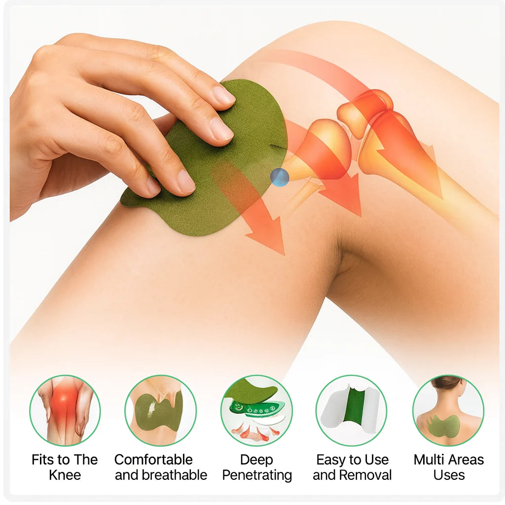 Herbal Self-Heating Knee Patches – 10/20/30 Pack