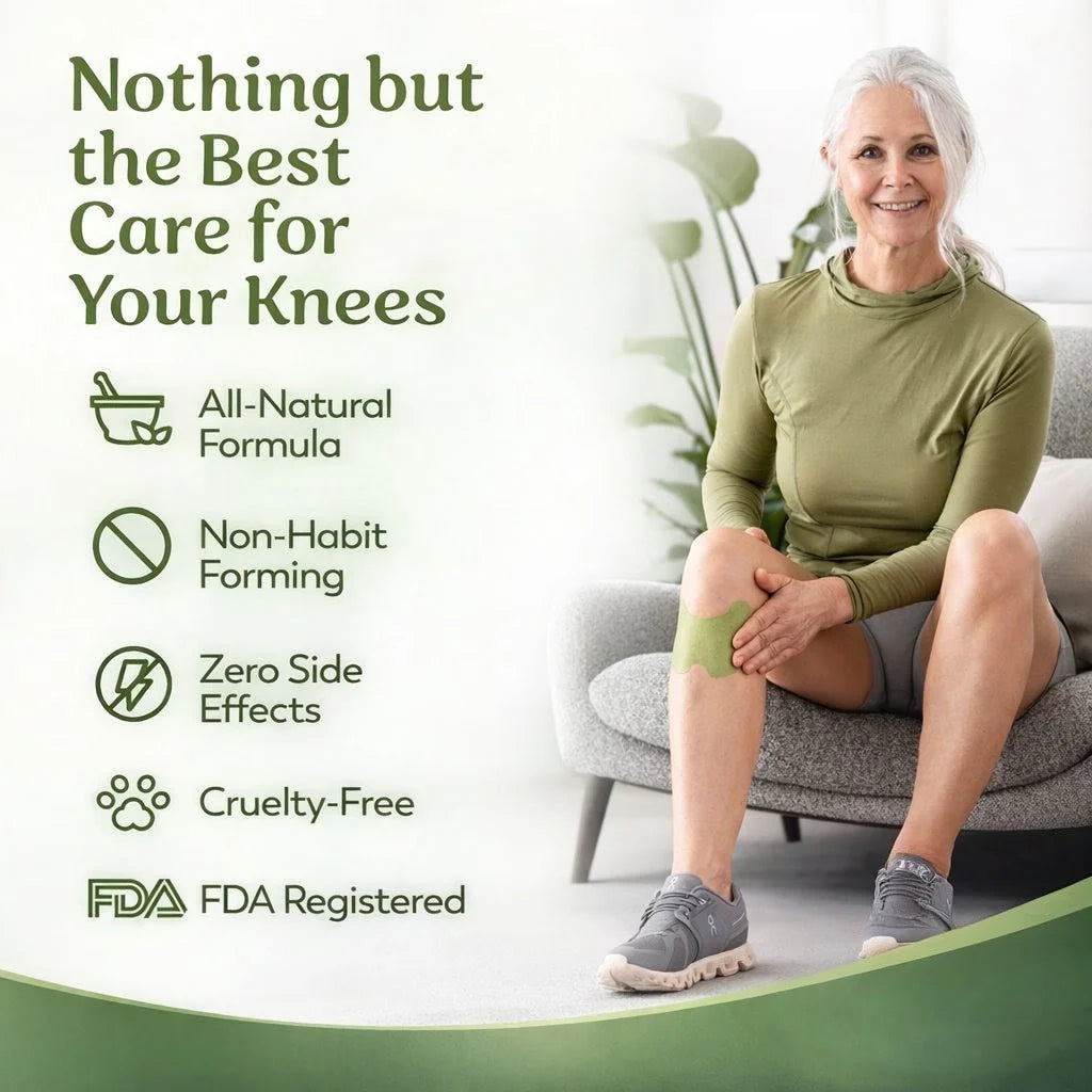 Herbal Self-Heating Knee Patches – 10/20/30 Pack